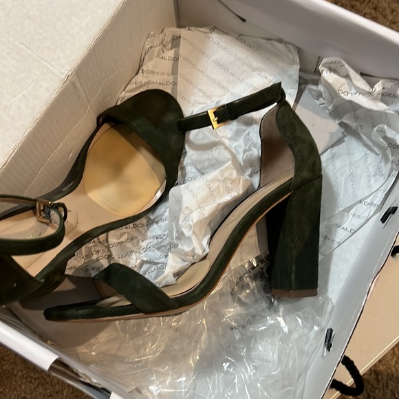 Aldo Shoes - Aldo suede size 6 ankle strap heel